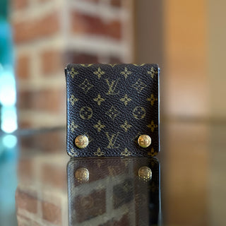 LOUIS VUITTON Small LV Monogram Folding Jewelry Case SM0064