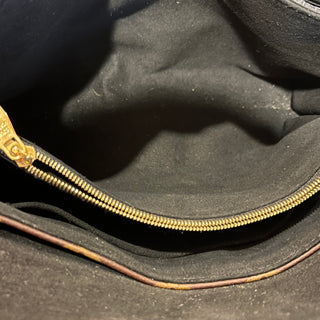 LOUIS VUITTON Pallas Chain Noir Monogram Canvas Leather Crossbody Bag