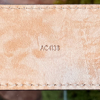 LOUIS VUITTON LV Monogram Canvas Belt SZ 85/34