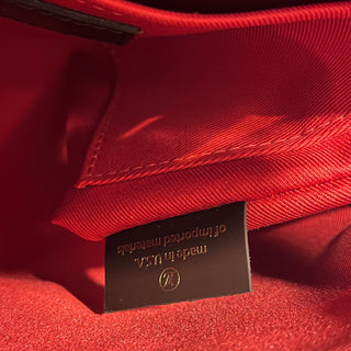 LOUIS VUITTON Croisette Damier Ebene Top Handle Bag