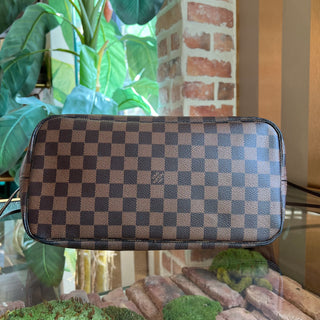 LOUIS VUITTON Neverfull MM Damier Ebene Canvas Tote Bag