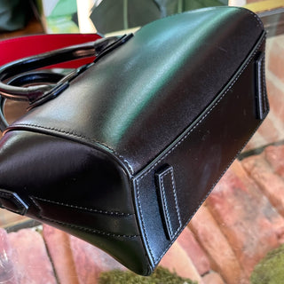 GIVENCHY Antigona Toy Black Smooth Leather Top Handle