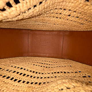 LOEWE Raffia Mini Hammock Crossbody