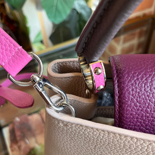 LOUIS VUITTON Capucines Taurillon Leather Top Handle Bag