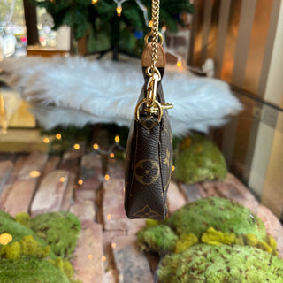LOUIS VUITTON Monogram Mini Pochette Accessories