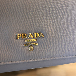 PRADA Saffiano Continental Flap Wallet