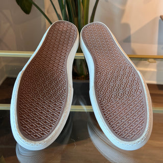 BURBERRY Larkhall Black Canvas Sneakers UK 9/Euro 42