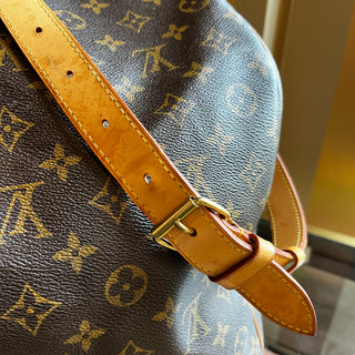 LOUIS VUITTON Keepall Bandouliere 60 Brown Monogram Canvas Duffel Bag