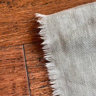 LOUIS VUITTON Gray Chale Voyage Cashmere Shawl