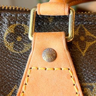 LOUIS VUITTON Speedy 30 Brown Monogram Canvas Satchel