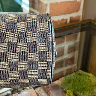 LOUIS VUITTON Ribera Mini Damier Ebene Canvas Top Handle Bag