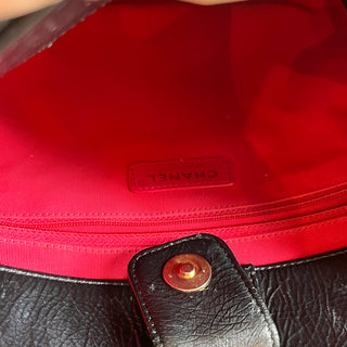 CHANEL North South Timeless Shiny Aged Calfskin Tote