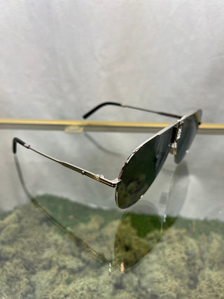 DIOR DiorIce AU Mirrored Silver Metal Sunglasses TS3653