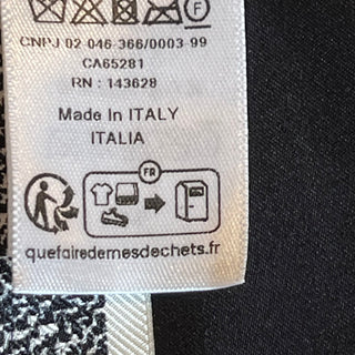 DIOR Mitzvah Multicolor Butterfly Floral Print Scarf