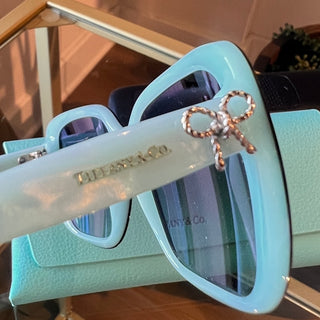 Tiffany & Co. TF4047B Square Bow Sunglasses
