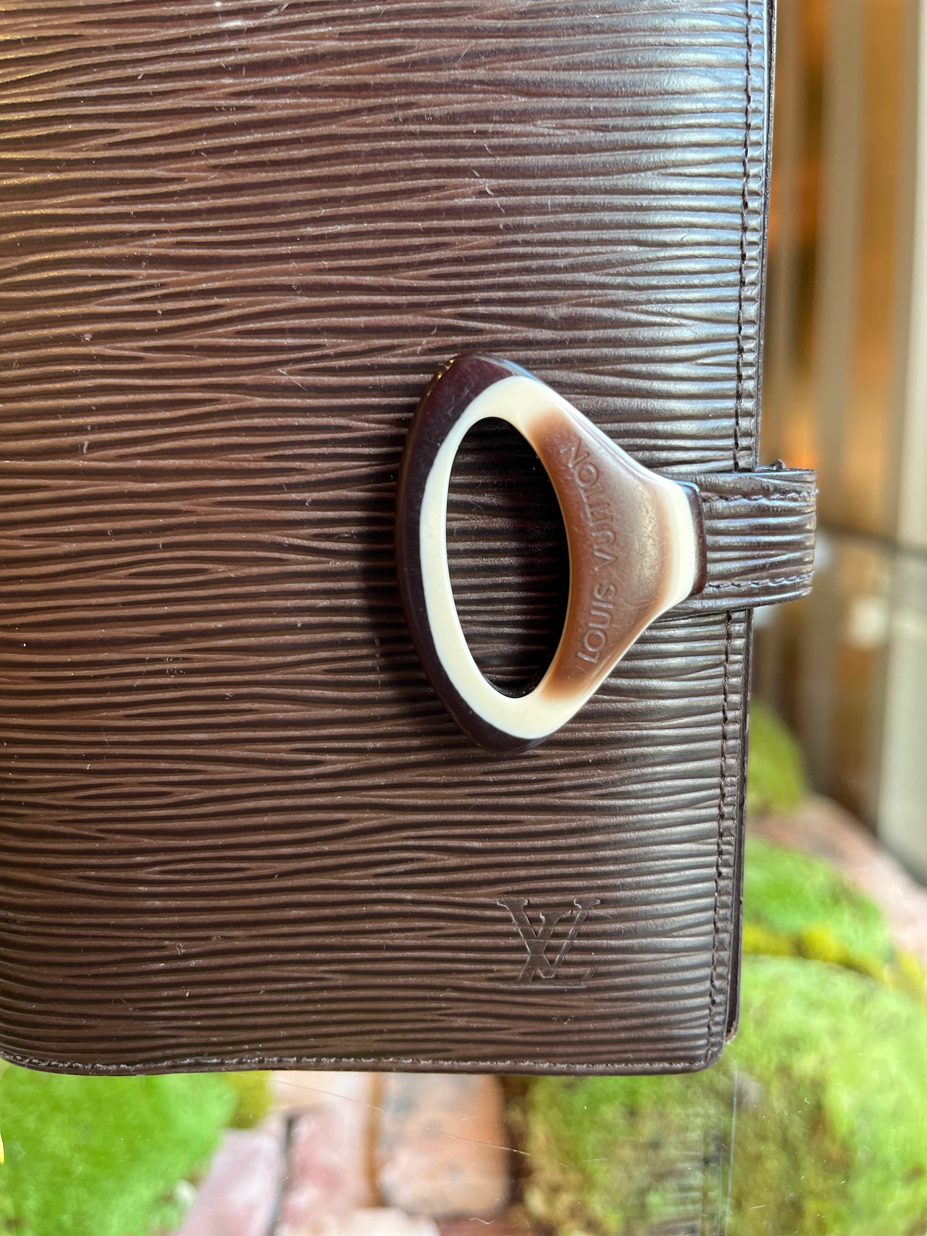 その他 LOUIS VUITTON Dairy GUCCI Address book Rare 1970's Full Size Louis Vuitton Monogram Address Book – Cloud