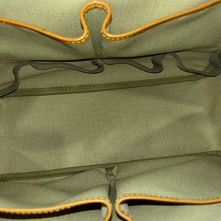 LOUIS VUITTON Deauville Brown Monogram Canvas Satchel