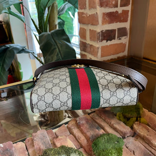 GUCCI Ophidia Messenger Small Beige GG Supreme Crossbody Bag