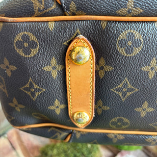 LOUIS VUITTON Monogram Galleria Hobo PM
