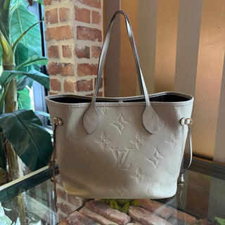 LOUIS VUITTON Neverfull MM Empriente Turtledove Tote No Pouch Entrupy