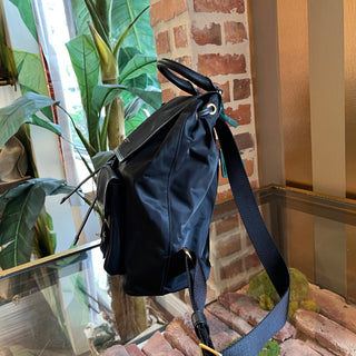 TORY BURCH Black Nylon Backpack Bag