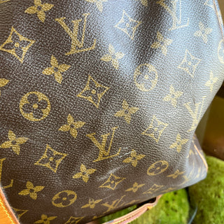 LOUIS VUITTON Keepall Bandouliere 55 Monogram Brown Canvas Duffel