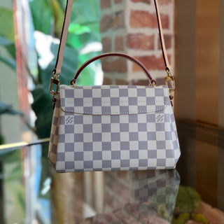 LOUIS VUITTON Croisette Damier Azur Canvas Top Handle
