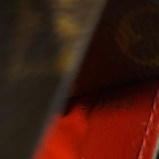 LOUIS VUITTON Sarah Poppy Coquelicot Monogram Wallet