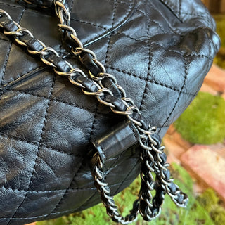 CHANEL Backpack Is Back Mini Black Calfskin Backpack