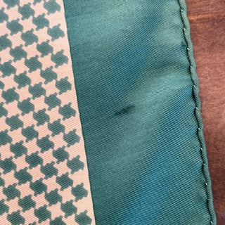 HERMES Set Green Pocket Square