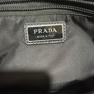 PRADA Black Nylon Belt Bag