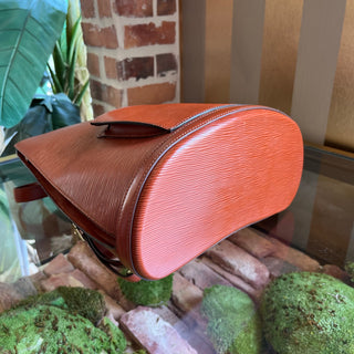 LOUIS VUITTON Gobelins Rust Epi Leather Vintage Backpack