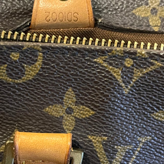 LOUIS VUITTON Piano Brown Monogram Canvas Tote Bag