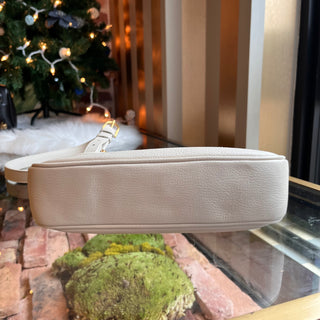 GUCCI Aphrodite Small Mystic White Goatskin Shoulder Bag