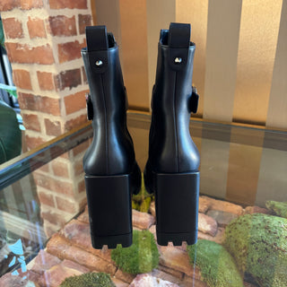 CHRISTIAN LOUBOUTIN Dianouchette Lug 100 mm Low Boots 37.5
