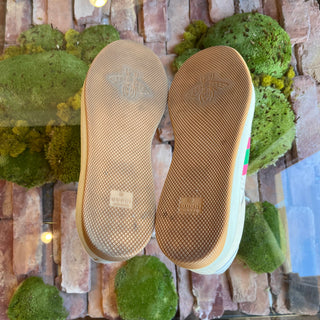 GUCCI Screener GG Monogram Web Stripe Sneakers SZ41(11US)