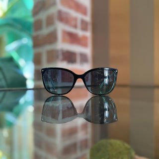 TIFFANY & CO TF4105-H-B Blue/Black Acetate Cat Eye Sunglasses