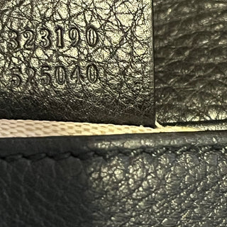 GUCCI Soho Chain Strap Small Black Pebbled Leather Crossbody Bag