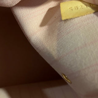 LOUIS VUITTON Neverfull MM Damier Azur Canvas Tote Bag