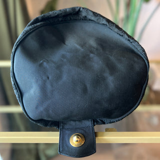 GUCCI Black Embroidered GG Sling Bag