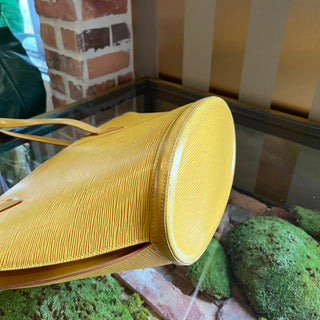 LOUIS VUITTON Saint Jacques Yellow Epi Leather Vintage Tote Bag