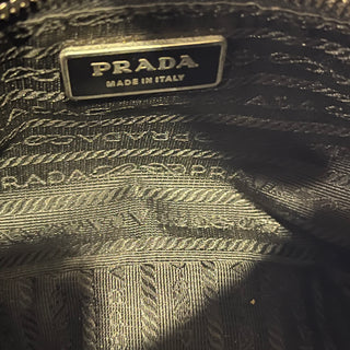 PRADA Black Nylon Shoulder Bag