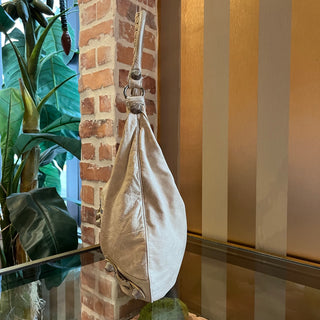 BALENCIAGA Giant 21 Beige Chevre Leather Hobo Bag