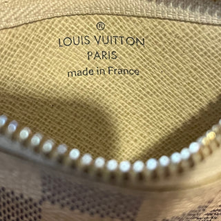 LOUIS VUITTON Damier Azur Canvas Key Cles