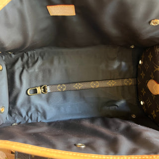 LOUIS VUITTON Sac Baxter Brown Monogram Canvas Dog Carrier