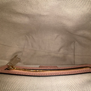 GUCCI Pink GG Supreme Super Mini Ophidia Shoulder Bag