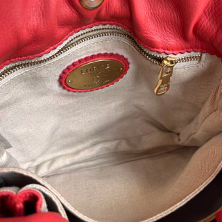 LOEWE Flamenco Small Pink Leather Crossbody Bag