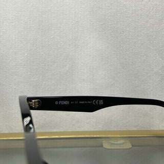 FENDI FE40085I Black Acetate Square Sunglasses TS3801