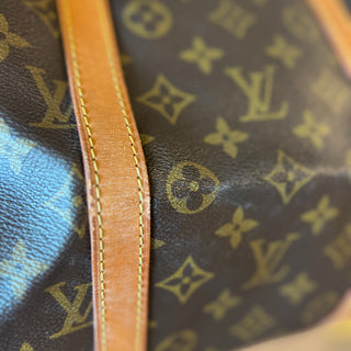 LOUIS VUITTON Vintage Monogram Sac Souple Travel Duffle Bag