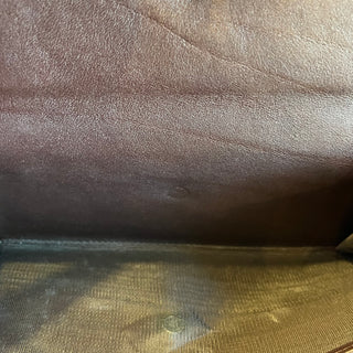 GUCCI Brown Guccissima Leather Continental Flap Snap Wallet